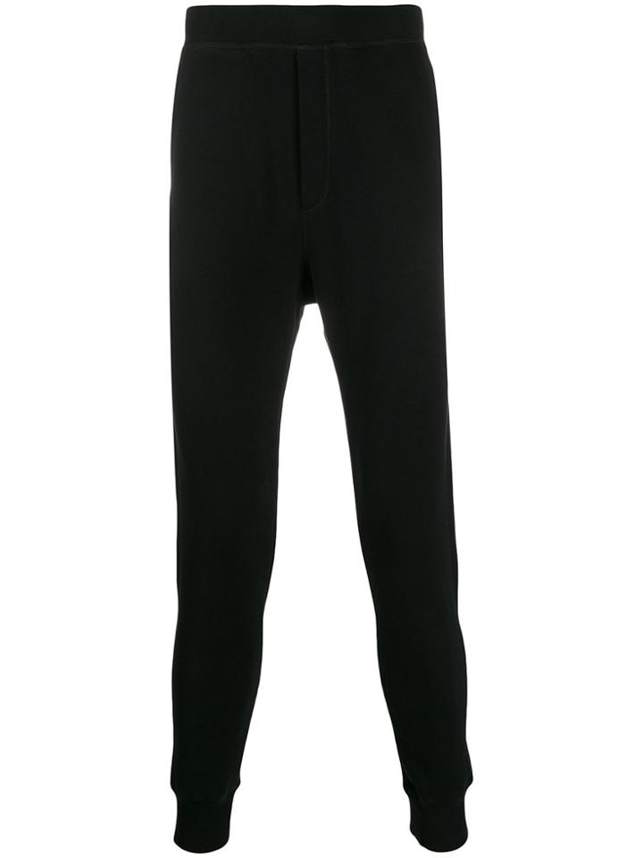 Dsquared2 Logo Patch Track Pants - Black