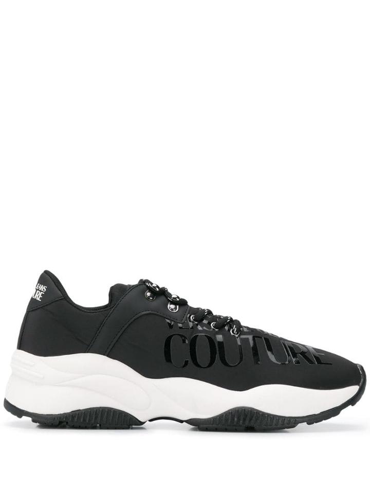 Versace Jeans Couture Lace-up Sneakers - Black