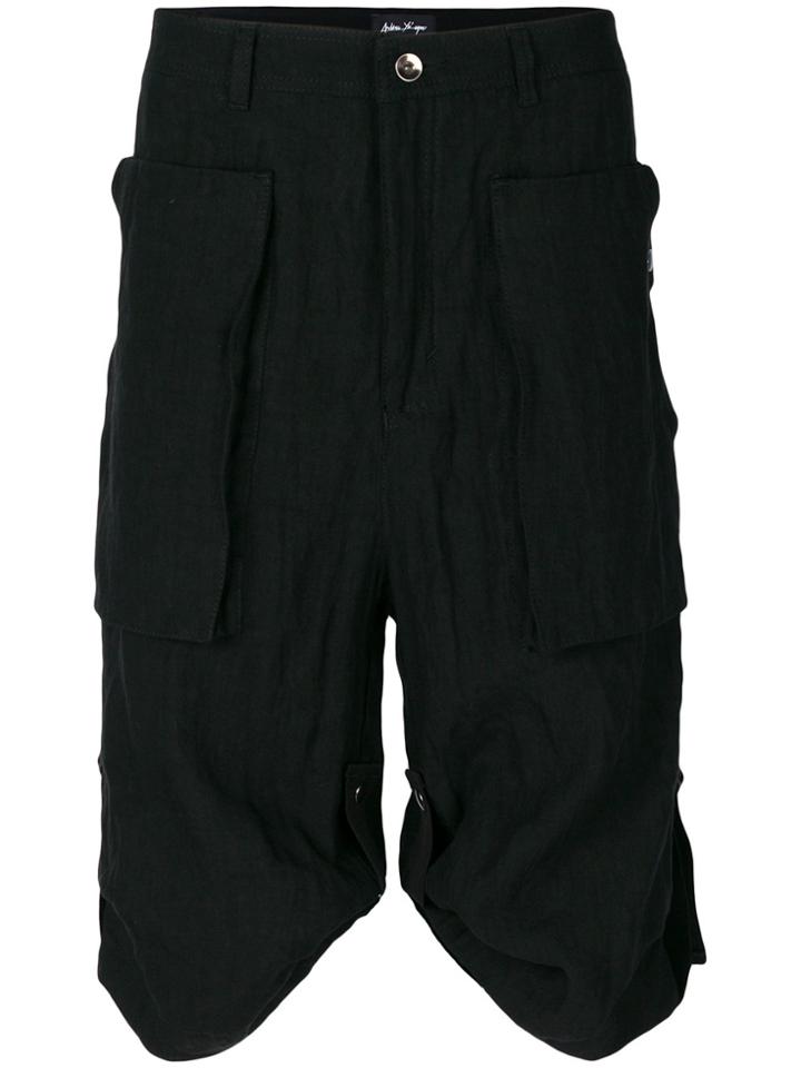 Andrea Ya'aqov Cargo Shorts - Black