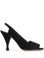 Sebastian Slingback Sandals - Black