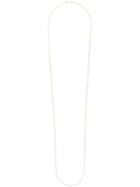 Rosa De La Cruz Diamond Charm Long Necklace, Women's, Metallic