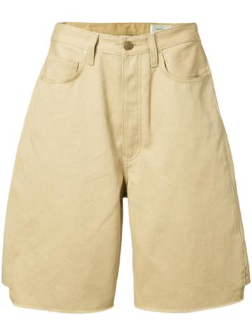Ex Infinitas Wide Chino Shorts - Brown
