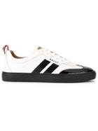 Bally Side Striped Sneakers - White