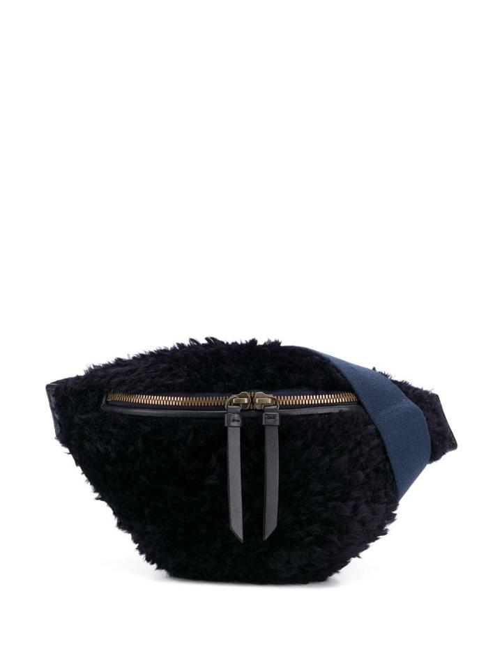 Mr & Mrs Italy Adjustable Strap Belt Bag - Blue
