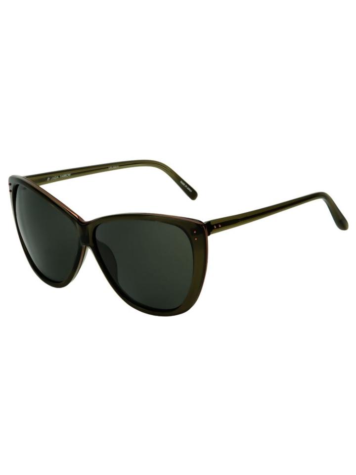 Linda Farrow 'jackie O' Sunglasses