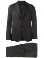 Tagliatore Two-piece Suit, Men's, Size: 52, Brown, Wool/acetate/viscose