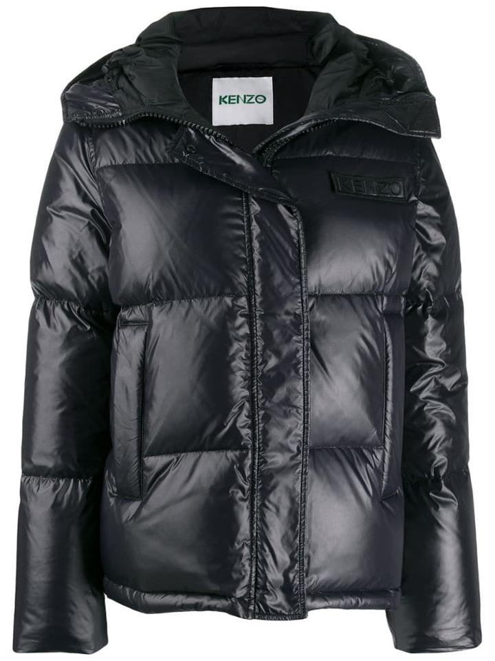 Kenzo Padded Logo Jacket - Black