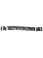 Takahiromiyashita The Soloist Stitched Detail Western Buckle Belt -