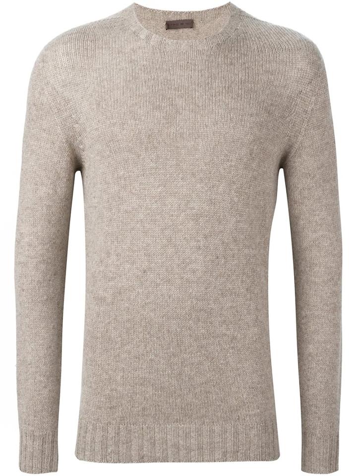 Etro Cashmere Classic Jumper, Men's, Size: Xl, Nude/neutrals, Cashmere