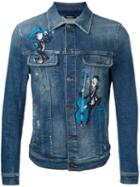 Dolce & Gabbana - Embroidered Denim Jacket - Men - Cotton/polyester/spandex/elastane - 46, Blue, Cotton/polyester/spandex/elastane