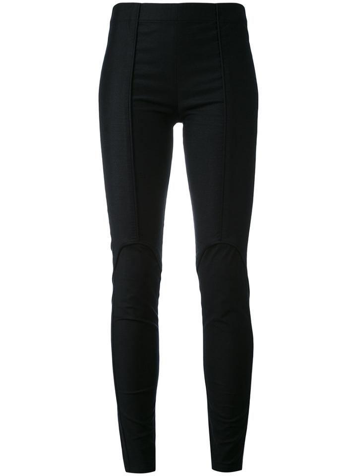 A.f.vandevorst - Skinny Pants - Women - Cotton/spandex/elastane/viscose - 40, Black, Cotton/spandex/elastane/viscose