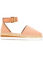 See By Chloé Ankle Strap Sandals - Neutrals