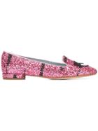 Chiara Ferragni 'flirting' Slippers - Pink & Purple