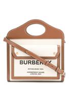 Burberry Printed Tote Bag - Neutrals