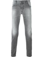 Diesel Slim Fit Jeans, Men's, Size: 36/32, Grey, Cotton/spandex/elastane