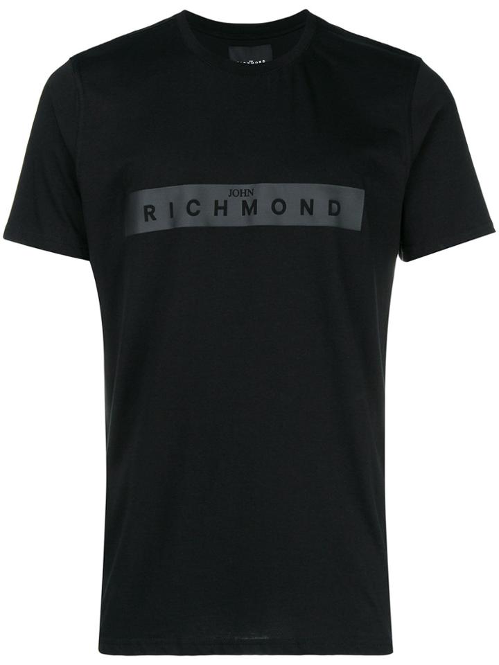John Richmond Logo Print T-shirt - Black