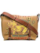 Loewe Large Printed Shoulder Bag - Brown