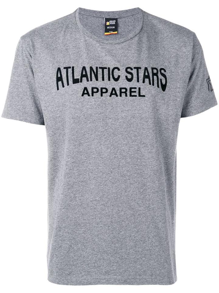 Atlantic Stars Logo Print T-shirt - Grey