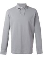 Danolis Longsleeved Polo Shirt - Grey