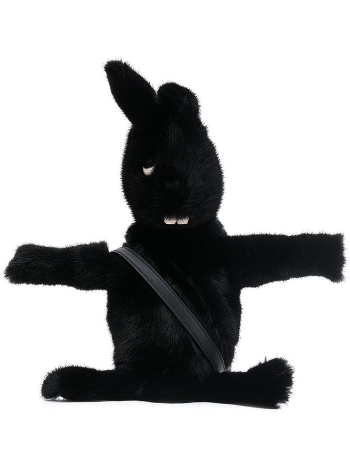 Rick Owens Hun Fat Bunny Mini-bag - Black