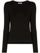 Ninety Percent Long-sleeve Jersey T-shirt - Black