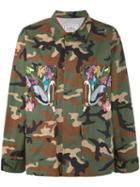 Forte Couture - Camouflage Print Jacket - Women - Cotton - M, Green, Cotton