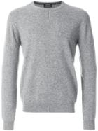 Z Zegna Crew Neck Sweater - Grey