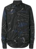 Valentino Reversible Panther Print Jacket - Black