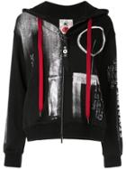 Kru Graffiti Hand Painted Sweatshirt - Black