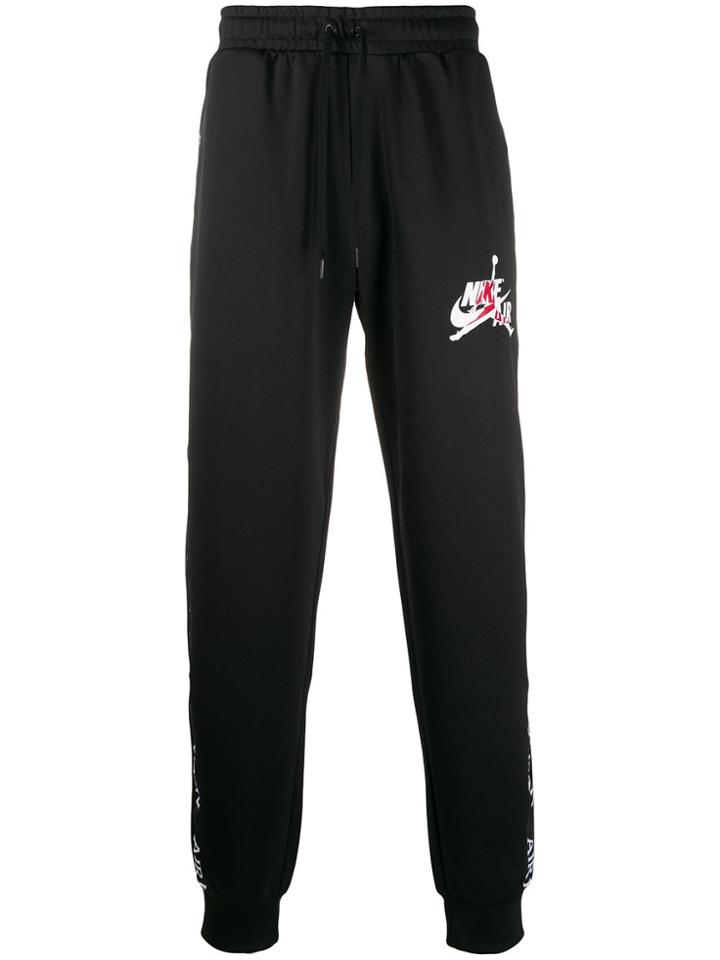 Jordan Logo Tape Track Trousers - Black