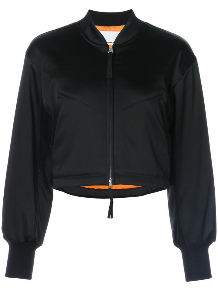 T By Alexander Wang Short Bomber Jacket - Black