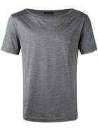Versace - Classic T-shirt - Men - Silk/cotton - M, Grey, Silk/cotton