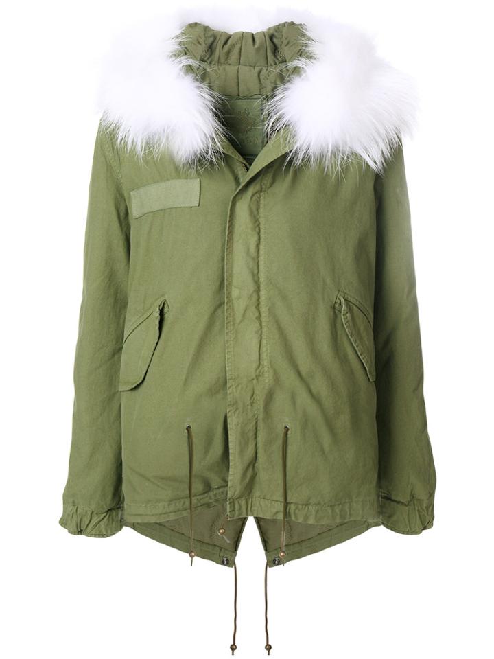 Mr & Mrs Italy Carry Over Mini Parka - Green