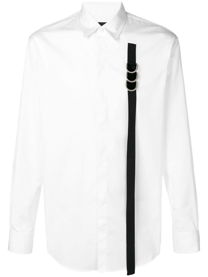 Dsquared2 Contrast Strap Shirt - White
