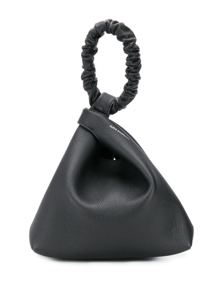 Elena Ghisellini Vanity S Touch Clutch Bag - Black