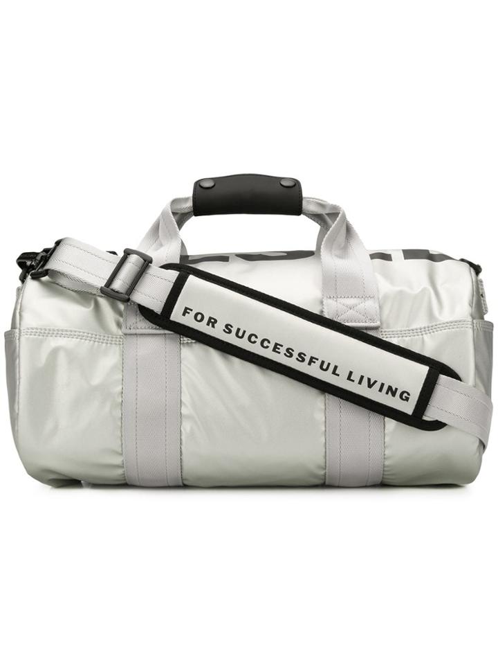 Diesel F-bold Duffle Bag - Silver