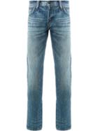 Mastercraft Union Fade Wash Skinny Jeans - Blue