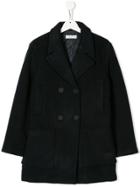 Stella Mccartney Kids Teen Eleanor Double-breasted Coat - Blue