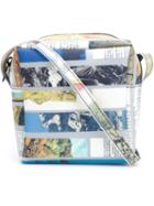 Luisa Cevese Riedizioni Small Magazine Stripe Crossbody Bag