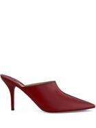 Paul Andrew Certosa Pointed Toe Mules - Red