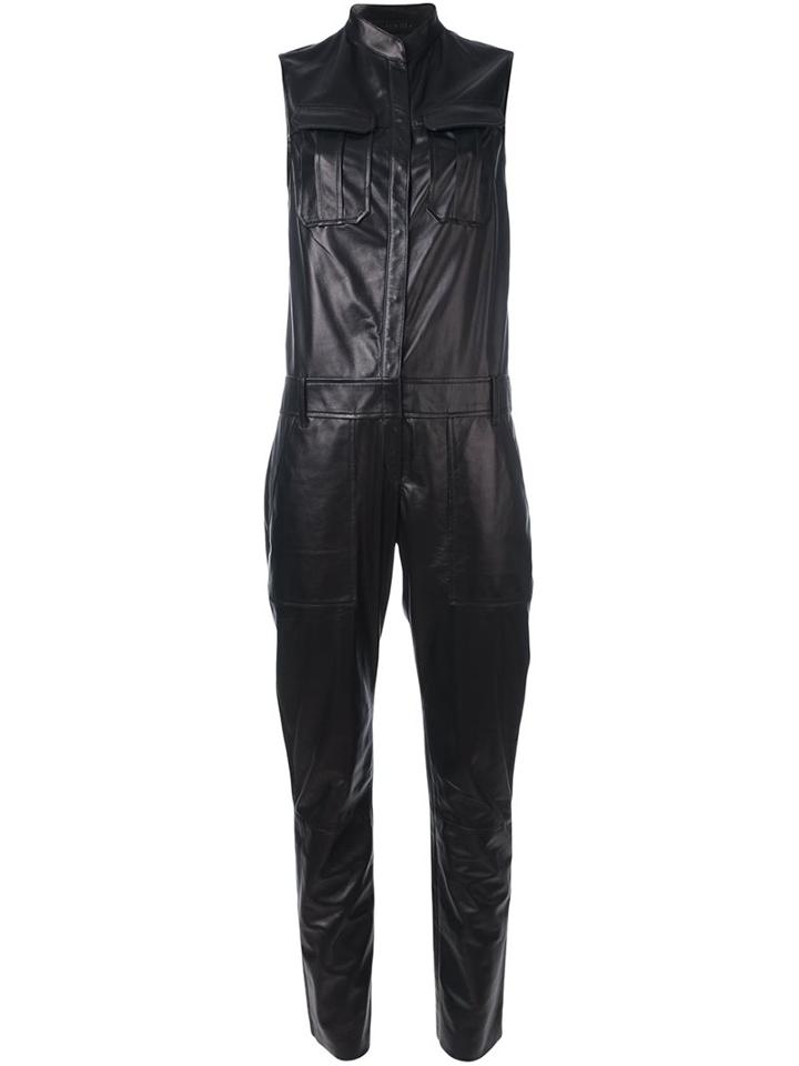 Drome Mandarin Neck Sleeveless Jumpsuit