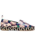 Proenza Schouler Snakeskin Effect Espadrilles