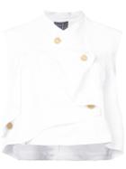 Roberta Furlanetto Sculpted Vest - White