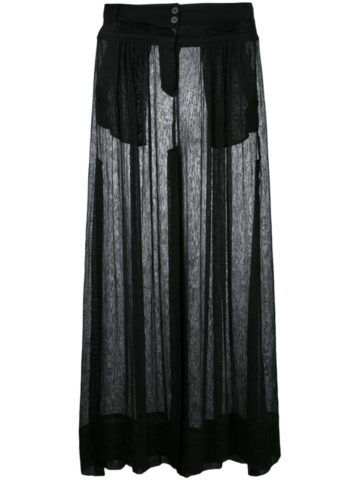 Ann Demeulemeester Geza Skirt - Black