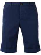 Pt01 - Chino Shorts - Men - Cotton/spandex/elastane - 48, Blue, Cotton/spandex/elastane