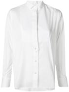 Sacai Textured Bib Shirt - White