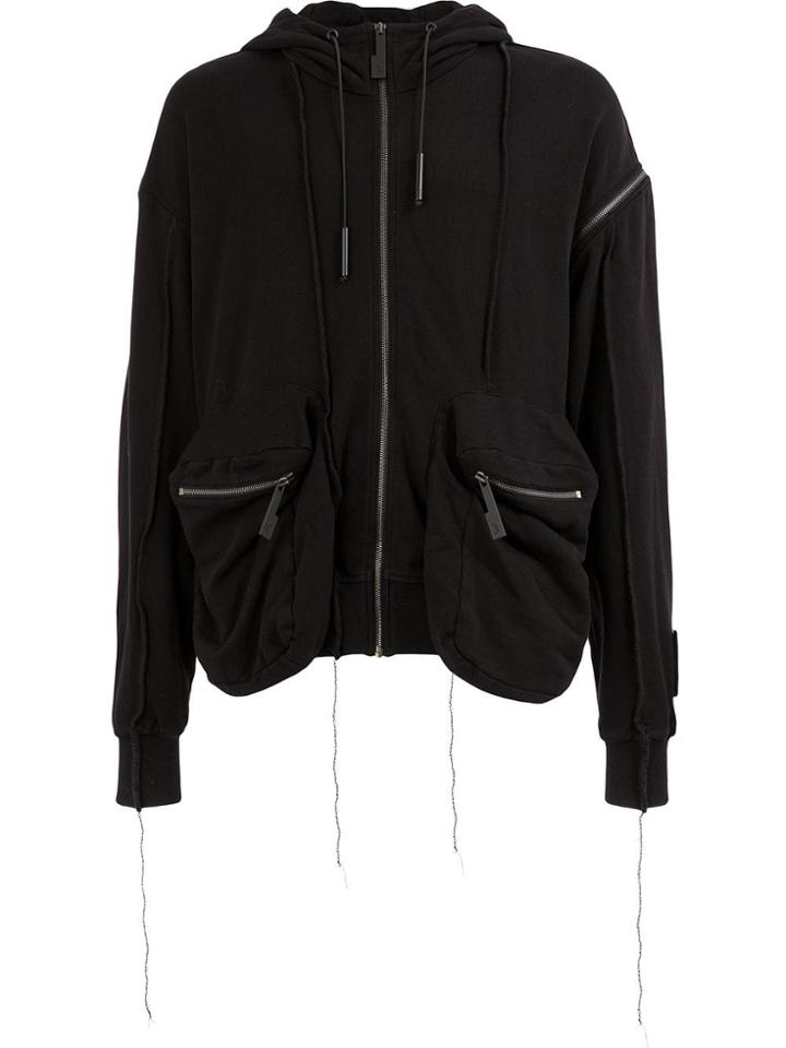 A-cold-wall* Zipped Hooded Jacket - Black