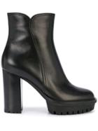 Gianvito Rossi Ankle Length Boots - Black
