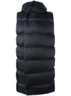 Rick Owens Sleeveless Padded Coat, Men's, Size: 46, Black, Feather Down/polyamide