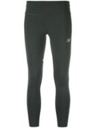 New Balance Sprint Cropped Leggings, Women's, Size: Small, Green